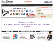 Tablet Screenshot of noyabilgisayar.net
